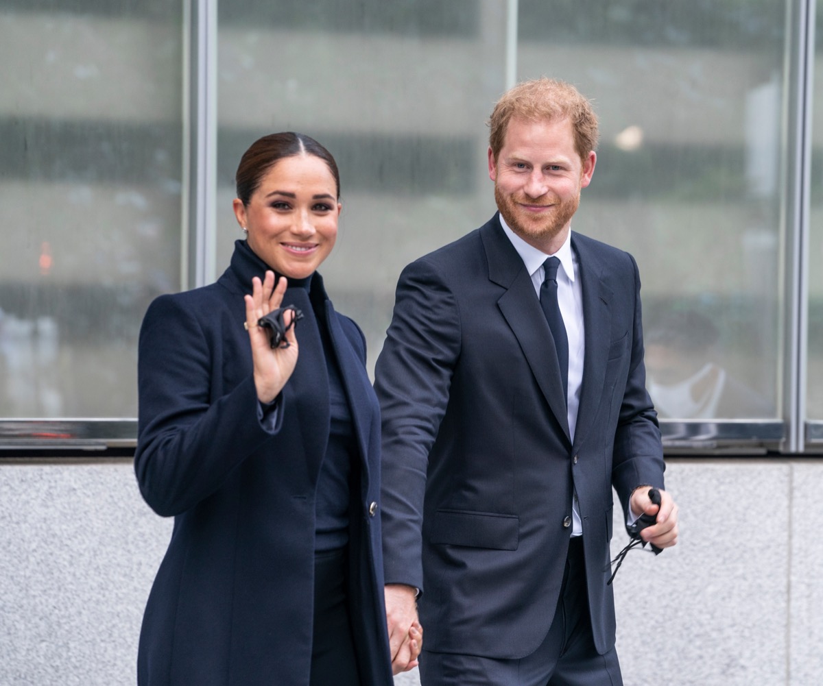 Le duc et la duchesse de Sussex, le prince Harry et Meghan