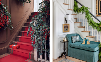 Amenez vos escaliers de Noël vers de nouveaux sommets avec ces meilleures idées de décoration