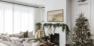 Ces idées de décoration de Noël modernes sont le luxe des vacances redéfini